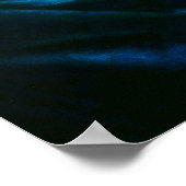 Martin Johnson Heade – マグノリアスオン金ゴールドVelvet ポスター (角)