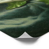 Martin Johnson Heade – ライトブルーのマグノリアス ポスター (角)