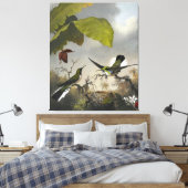 MARTIN JOHNSON HEADE – 黒耳の妖精 – 1863-64 キャンバスプリント (インサイチュ (寝室))