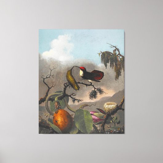 MARTIN JOHNSON HEADE - Ruby-Topaz - c.1863-1864 - キャンバスプリント (正面)