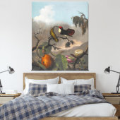 MARTIN JOHNSON HEADE - Ruby-Topaz - c.1863-1864 - キャンバスプリント (インサイチュ (寝室))