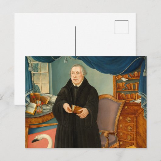 Martin Luther, 1800 by Frederick Kemmelmeyer ポストカード (正面/裏面)
