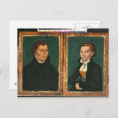 Martin Luther, Katharina von Bora, c.1526 ポストカード (正面/裏面)