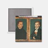 Martin Luther, Katharina von Bora, c.1526 マグネット (正面/裏面)