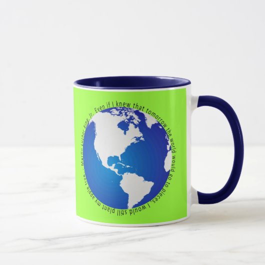 Martin Luther Kingジュニアの引用語句 マグカップ (右)