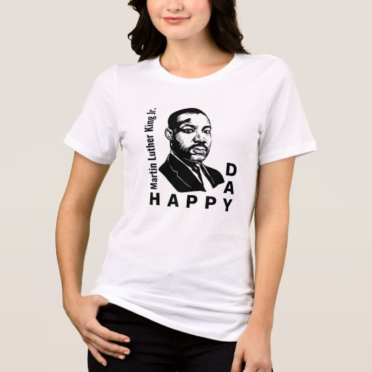 Martin Luther King Day Equality Legacy トライブレンドＴシャツ (正面)