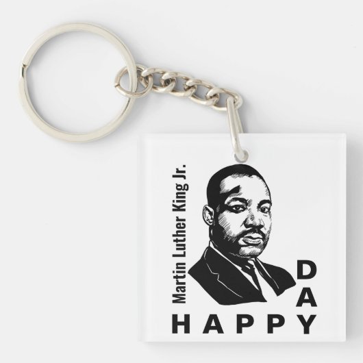 Martin Luther King Jr Day Commemorative キーホルダー (正面)