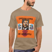 MARTIN LUTHER KING 👑 Tシャツ (正面)