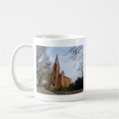Martin-Luther-Kirrche in Löhne コーヒーマグカップ (左)