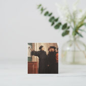 Martin Luther Nailing 95論文 スクエア名刺 (スタンド正面)