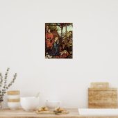 Martin Schongauer – 羊飼いの崇拝 ポスター (キッチン)