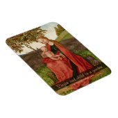 Martin Schongauer CC0942 Virgin and child garden マグネット (右側)