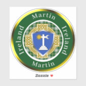 Martin Shield & Celtic Cross オリジナル シール (シート)