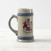 Martindaleの家紋 ビールジョッキ (左)