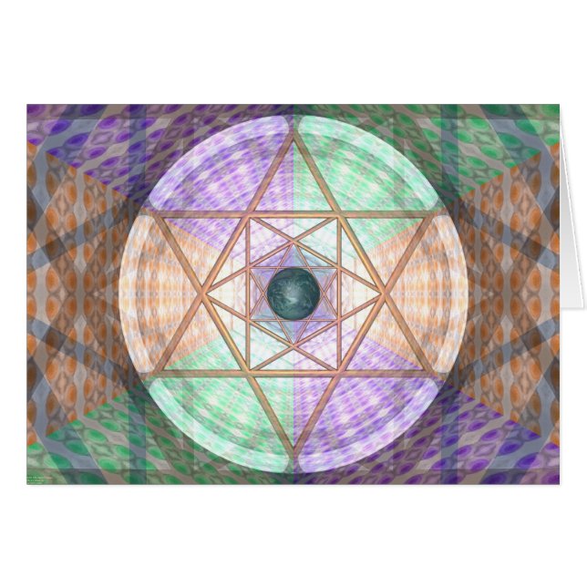 Martineau (カード)ごとのジュピターそして地球 (正面横)