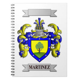 Martinez家の姓のスパイラルフォトノートブック ノートブック