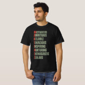 MARTINEZ – 名前/名/姓/名 Tシャツ (正面フル)