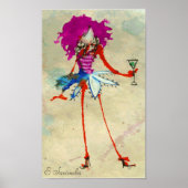 martiniガールポスター ポスター (正面)