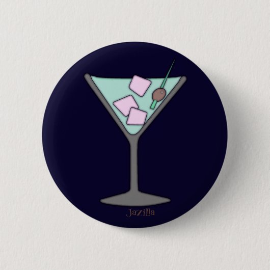 Martiniクイックスカイボタン 缶バッジ (正面)