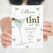 Martiniテーマパーティーデジタルおよび印刷可能 招待状