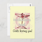 MartiniバチェロレッテバッシュTシャツとギフト ポストカード (正面/裏面)