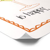 Martini毎時間は幸せな時間である ポスター (角)