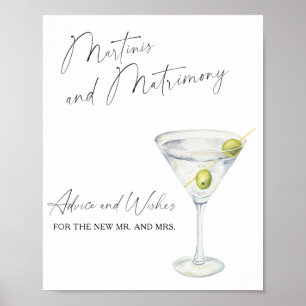 Martini -アドバイスと新婚の願い ポスター