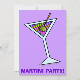 MARTINI - カクテルパーティーの招待状 招待状