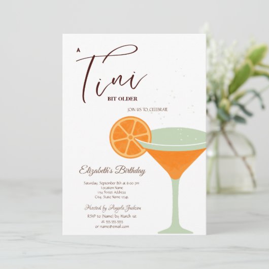 Martini A tiniの少し古い緑 招待状 (スタンド正面)