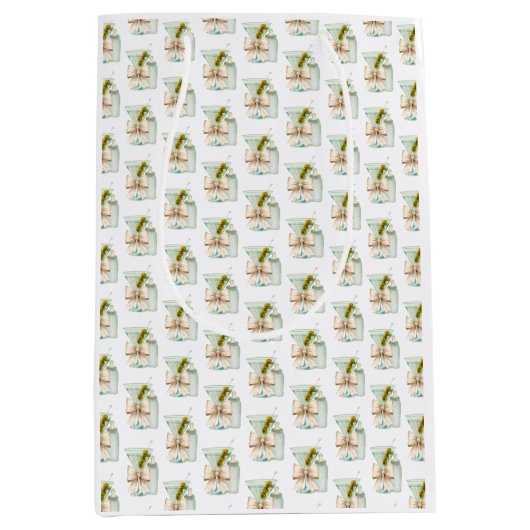 Martini Baby  ミディアムペーパーバッグ (正面)