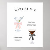 Martini Bar | 誕生日のシグネチャードリンク ポスター (正面)