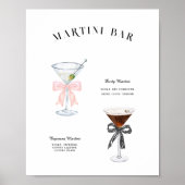 Martini Bar | 誕生日のシグネチャードリンク ポスター (正面)