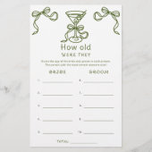 Martini Bow彼らは何歳だったブライダル (正面)