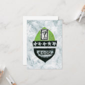 Martini Break Greeting Card カード (正面/裏面インサイチュ)