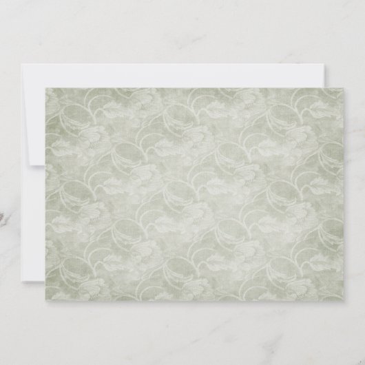 Martini Bridalシャワーの招待 招待状 (裏面)