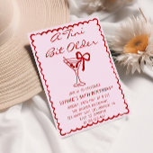 Martini Cocktail A Tini Bit Older 30th Birthday 招待状