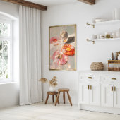 Martini & Disco Ball Art Print: Light Pink Bar Car ポスター