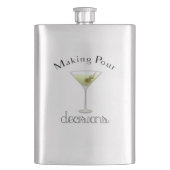 Martini Glassによる注決方法 フラスク (正面)