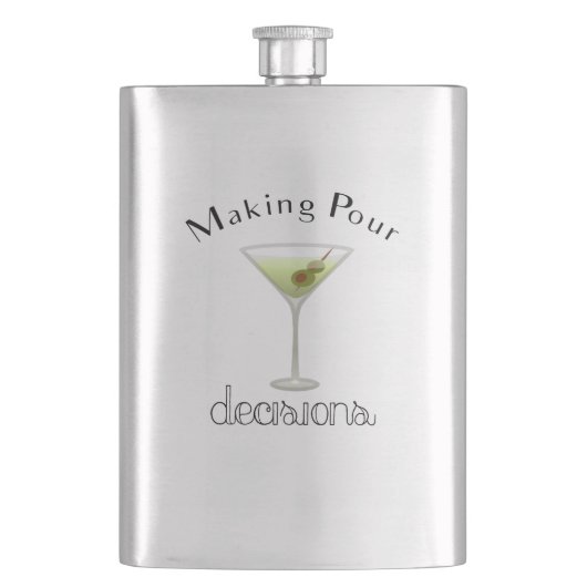 Martini Glassによる注決方法 フラスク (正面)