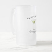 Martini Glassによる注決方法 フロストグラスビールジョッキ (正面左)