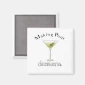 Martini Glassによる注決方法 マグネット (正面/裏面)