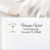 Martini Glassによる注決方法 ラベル (インサイチュ)