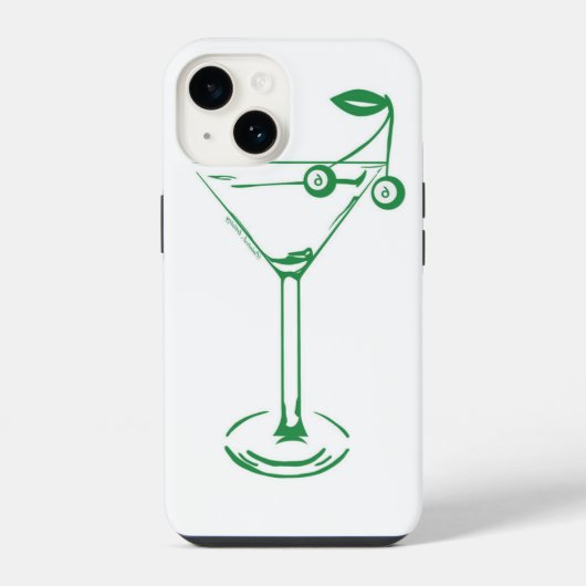 Martini iPhone 13 カーゼ iPhoneケース (裏面)