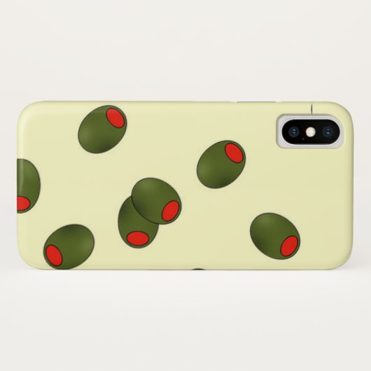 Martini Olives iPhone / iPadケース Case-Mate iPhoneケース (裏面(横))
