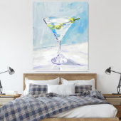 Martini Painting Canvas キャンバスプリント (インサイチュ (寝室))