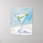 Martini Painting Canvas キャンバスプリント (正面)