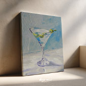 Martini Painting Canvas キャンバスプリント