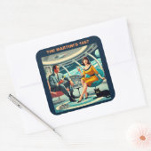 Martini Space Travel Posters The Martini's 1957 スクエアシール (封筒)