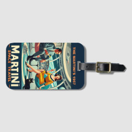 Martini Space Travel Posters The Martini's 1957 ラゲッジタグ