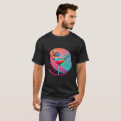 Martini Synthwave 80s Retrowave Aesthetic Tシャツ (正面フル)